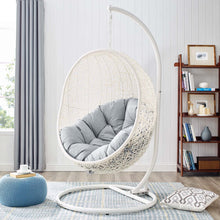 Load image into Gallery viewer, Hide Outdoor Patio Sunbrella® Swing Chair With Stand