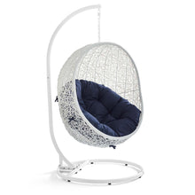 Load image into Gallery viewer, Hide Outdoor Patio Sunbrella® Swing Chair With Stand