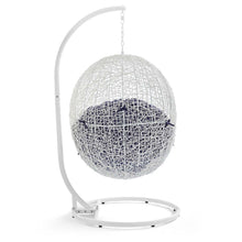 Load image into Gallery viewer, Hide Outdoor Patio Sunbrella® Swing Chair With Stand