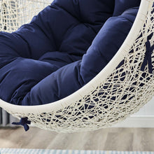 Load image into Gallery viewer, Hide Outdoor Patio Sunbrella® Swing Chair With Stand