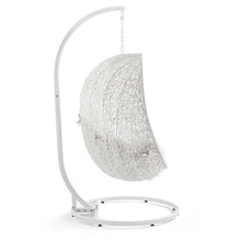 Load image into Gallery viewer, Hide Outdoor Patio Sunbrella® Swing Chair With Stand