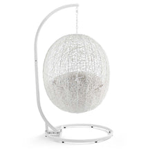 Load image into Gallery viewer, Hide Outdoor Patio Sunbrella® Swing Chair With Stand