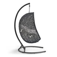 Load image into Gallery viewer, Encase Sunbrella® Swing Outdoor Patio Lounge Chair With Stand