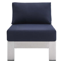 Load image into Gallery viewer, Coast Sunbrella® Fabric Aluminum Outdoor Patio Armless Chair