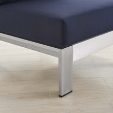 Load image into Gallery viewer, Coast Sunbrella® Fabric Aluminum Outdoor Patio Armless Chair