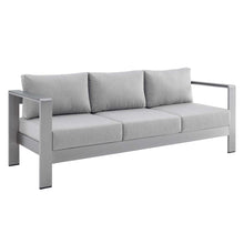 Load image into Gallery viewer, Coast Sunbrella® Fabric Aluminum Outdoor Patio Sofa