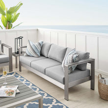 Load image into Gallery viewer, Coast Sunbrella® Fabric Aluminum Outdoor Patio Sofa