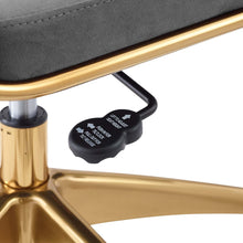 Load image into Gallery viewer, Deluxe Armless Mid Back Velvet Office Chair