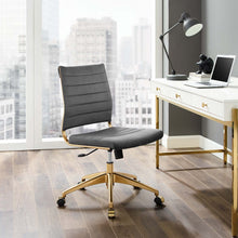 Load image into Gallery viewer, Deluxe Armless Mid Back Velvet Office Chair
