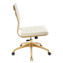 Load image into Gallery viewer, Deluxe Armless Mid Back Velvet Office Chair