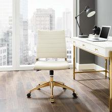 Load image into Gallery viewer, Deluxe Armless Mid Back Velvet Office Chair