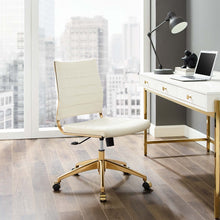Load image into Gallery viewer, Deluxe Armless Mid Back Velvet Office Chair