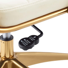 Load image into Gallery viewer, Deluxe Mid Back Velvet Office Chair Gold