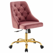 Load image into Gallery viewer, Loft Tufted Office Chair Gold