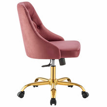 Load image into Gallery viewer, Loft Tufted Office Chair Gold