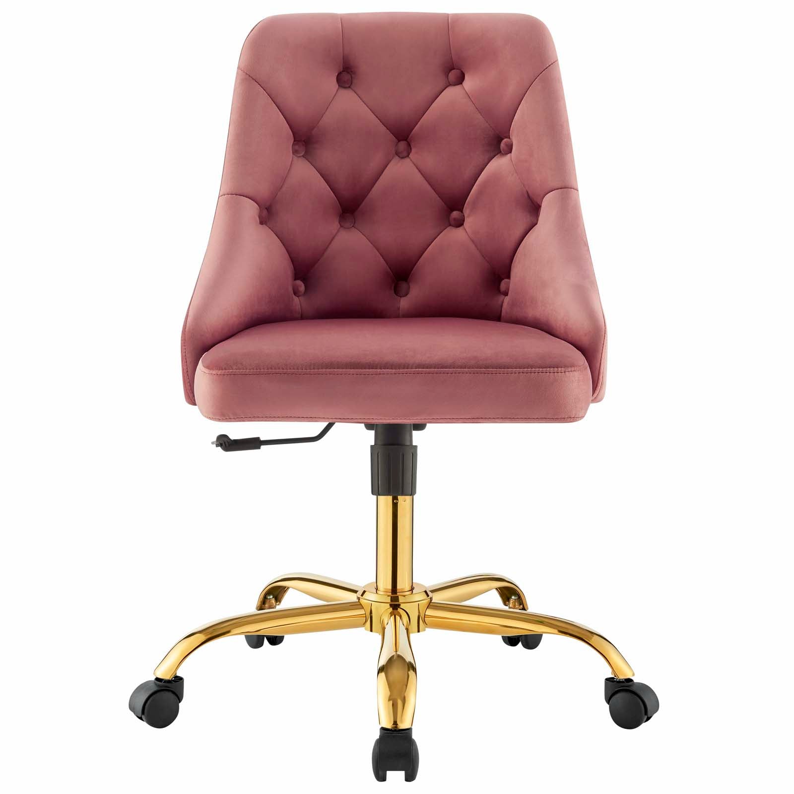 Loft Tufted Office Chair Gold