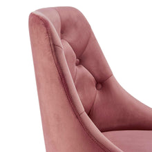 Load image into Gallery viewer, Loft Tufted Office Chair Gold