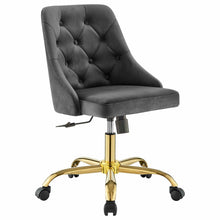 Load image into Gallery viewer, Loft Tufted Office Chair Gold
