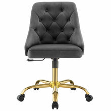 Load image into Gallery viewer, Loft Tufted Office Chair Gold
