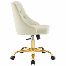 Load image into Gallery viewer, Loft Tufted Office Chair Gold