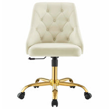 Load image into Gallery viewer, Loft Tufted Office Chair Gold