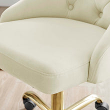 Load image into Gallery viewer, Loft Tufted Office Chair Gold