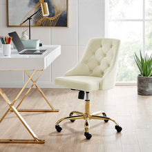Load image into Gallery viewer, Loft Tufted Office Chair Gold