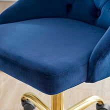 Load image into Gallery viewer, Loft Tufted Office Chair Gold