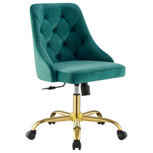 Load image into Gallery viewer, Loft Tufted Office Chair Gold
