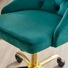 Load image into Gallery viewer, Loft Tufted Office Chair Gold