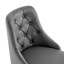 Load image into Gallery viewer, Loft Tufted Vegan Leather Office Chair