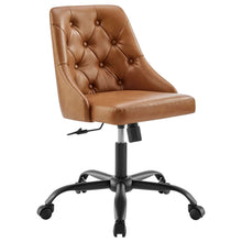 Load image into Gallery viewer, Loft Tufted Vegan Leather Office Chair