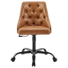 Load image into Gallery viewer, Loft Tufted Vegan Leather Office Chair