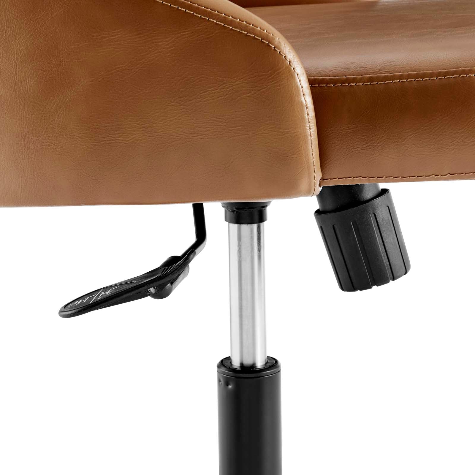 Loft Tufted Vegan Leather Office Chair