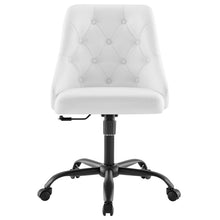 Load image into Gallery viewer, Loft Tufted Vegan Leather Office Chair