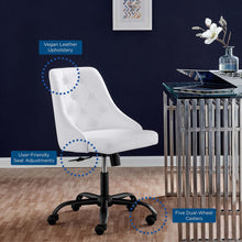 Load image into Gallery viewer, Loft Tufted Vegan Leather Office Chair