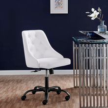 Load image into Gallery viewer, Loft Tufted Vegan Leather Office Chair