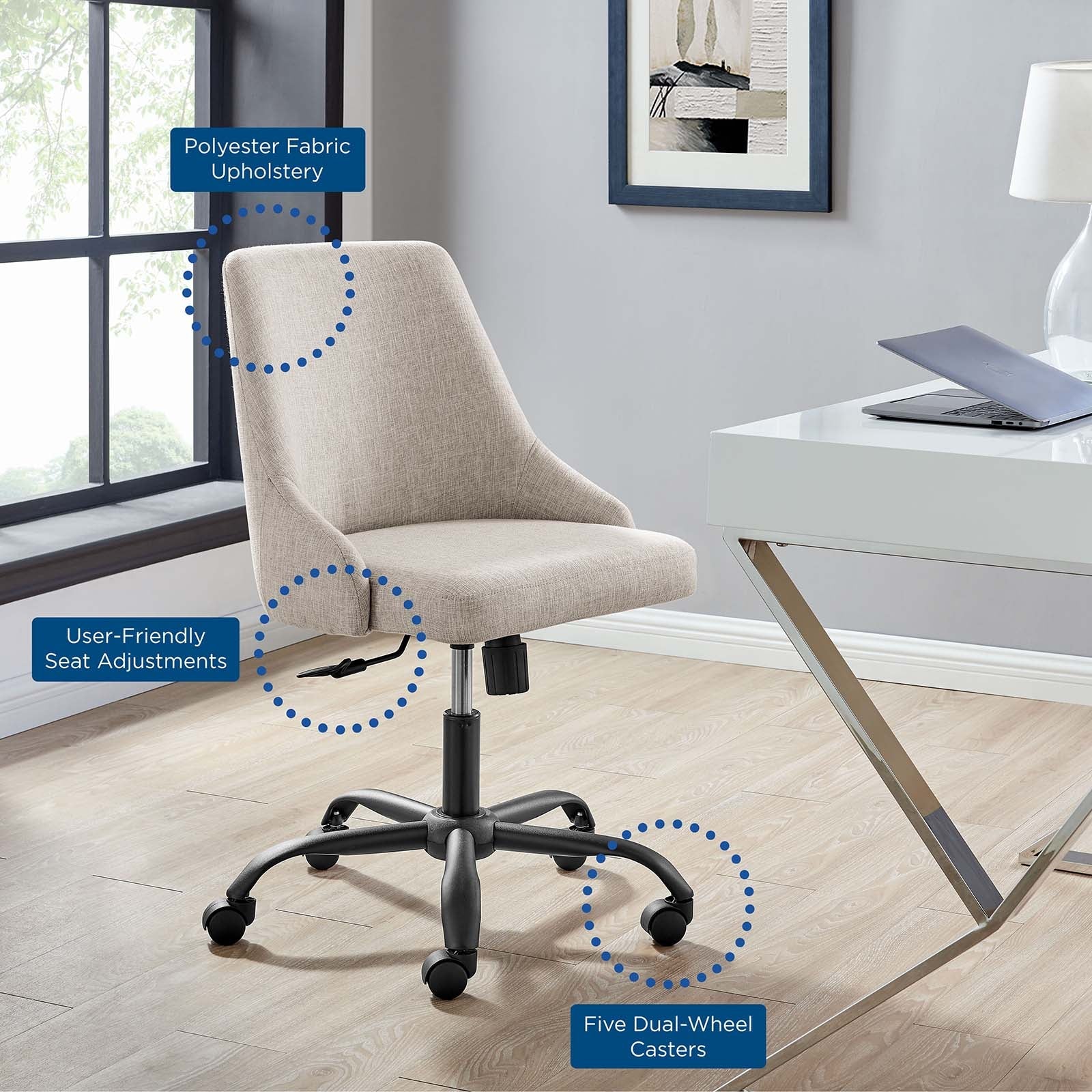 Alyson Upholstered Office Chair