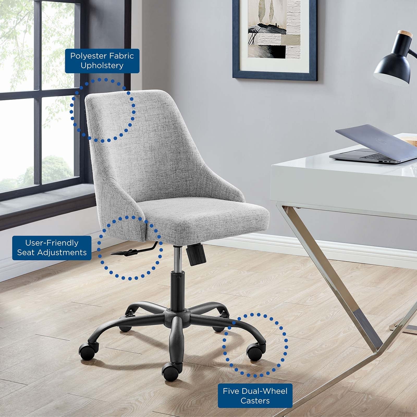 Alyson Upholstered Office Chair