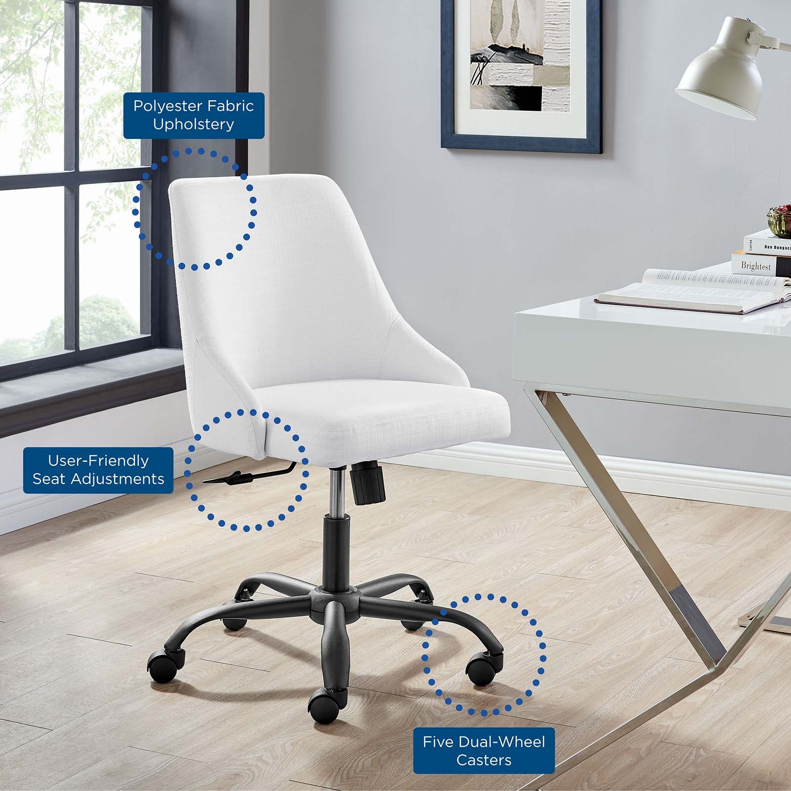 Alyson Upholstered Office Chair