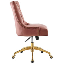 Load image into Gallery viewer, Andrew Tufted Velvet Gold Office Chair
