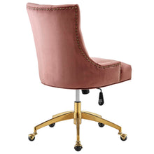 Load image into Gallery viewer, Andrew Tufted Velvet Gold Office Chair