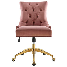 Load image into Gallery viewer, Andrew Tufted Velvet Gold Office Chair