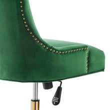 Load image into Gallery viewer, Andrew Tufted Velvet Gold Office Chair