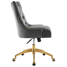 Load image into Gallery viewer, Andrew Tufted Velvet Gold Office Chair