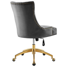 Load image into Gallery viewer, Andrew Tufted Velvet Gold Office Chair