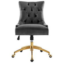 Load image into Gallery viewer, Andrew Tufted Velvet Gold Office Chair
