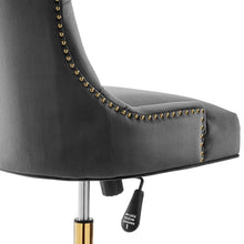 Load image into Gallery viewer, Andrew Tufted Velvet Gold Office Chair
