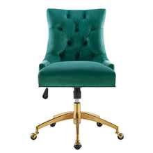 Load image into Gallery viewer, Andrew Tufted Velvet Gold Office Chair