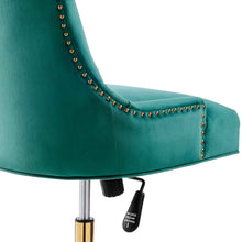 Load image into Gallery viewer, Andrew Tufted Velvet Gold Office Chair